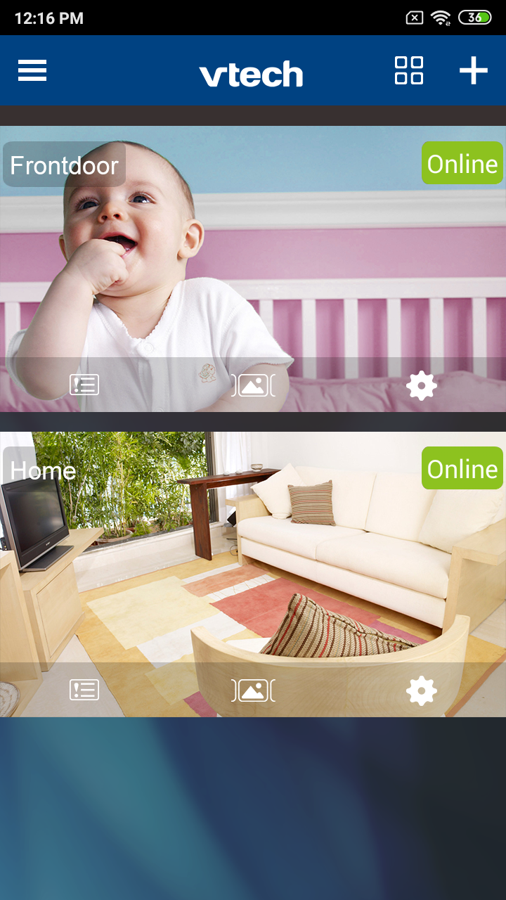 vtech baby monitor phone app